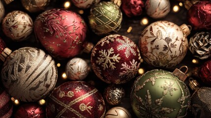 festive christmas backgrounds with ornaments  lights  cozy holiday gifts for designs cards social media  promotions  highquality seasonal images for a warm  joyful christmas new year