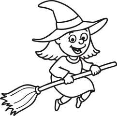 Halloween Characters Coloring Pages pack of 10