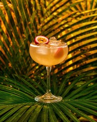 Orange drink with orange slices