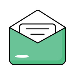 User Interfece Colored Outline Icons