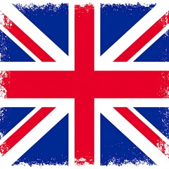 Grunge Union Jack flag