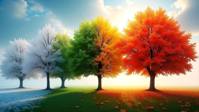Four saisons tree