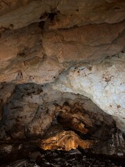 Located in the countryside of Cetinje, Montenegro, Lipa Cave is 2.5 km long. It is the country's first and only cave open to tourism.
