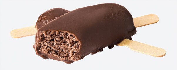 Indulge in rich chocolate-covered ice cream bars a perfect sweet treat for any occasion, satisfying cravings instantly