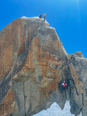 Rock Climbing Around The Cliffs