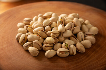 Pistachios. A healthy snack, an important source of vegetable protein, fiber, healthy fats, vitamins, and minerals. They can be eaten as a snack or as an ingredient in a wide variety of recipes.