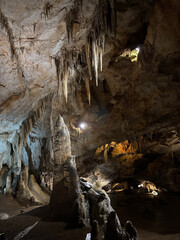 Located in the countryside of Cetinje, Montenegro, Lipa Cave is 2.5 km long. It is the country's first and only cave open to tourism.