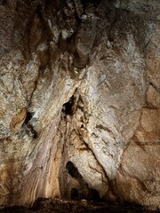 Located in the countryside of Cetinje, Montenegro, Lipa Cave is 2.5 km long. It is the country's first and only cave open to tourism.