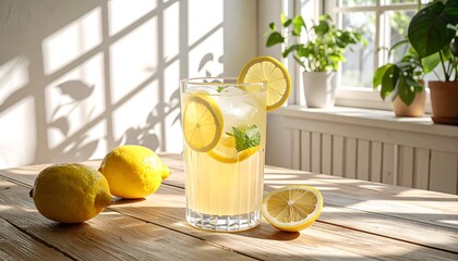 Refreshing lemonade on a sunny day (1)