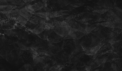 Black grunge paper abstract background with Copy space - Aged photo overlay - Editor layer with wrinkles design