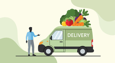 Fresh Food Delivery Service Bringing Healthy Groceries Directly To Your Doorstep