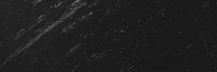 Black grunge abstract background - Aged photo overlay layer with dust dirt scratches and scuffs design	
