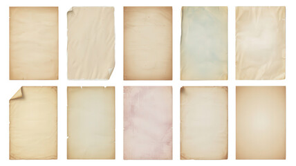 Timeless aged parchment collection for vintage designs and backgrounds, offering a touch of rustic elegance and old-world charm to creative projects