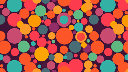 Abstract background with circles