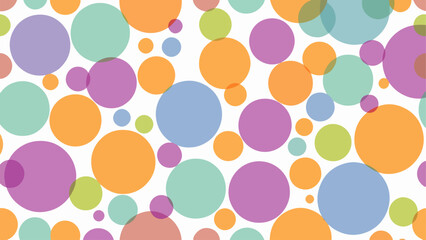 Colorful dots pattern design vector