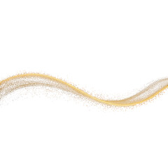 Obraz premium Sparkling abstract wave of light and color