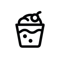 vector illustration of a milk bottle