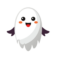 Halloween ghost vector illustration