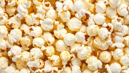 Popcorn close-up