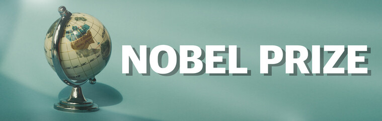 Nobel Prize Day. Digital, the inscription “Nobel Prize Day