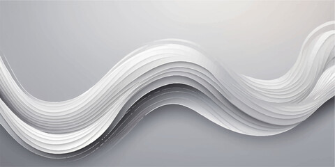 Blue wavy lines form an abstract water vector illustration background with a clean, dynamic flow pattern