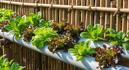 Hydroponic Lettuce Garden A Sustainable Vertical Farming Solution