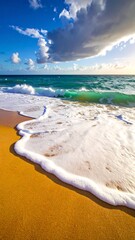 Tropical beach sunrise (2)