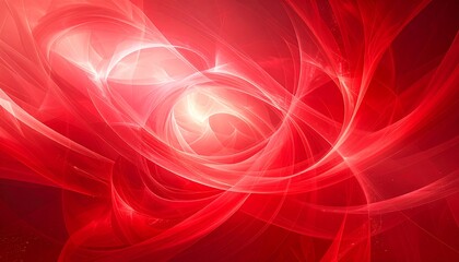 Abstract red swirling energy design