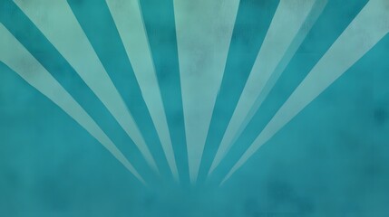 Abstract Teal Sunburst Background Texture Design