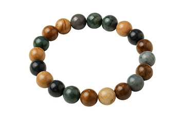 Obraz premium Stone bracelet isolated on transparent background