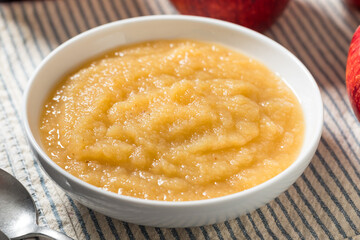 Organic Healthy Raw Apple Sauce