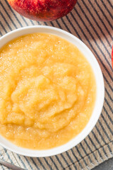 Organic Healthy Raw Apple Sauce