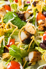 Homemade Healthy Chicken Taco Salad