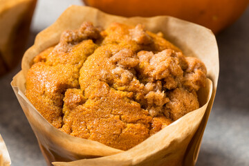 Healthy Homemade Pumpkin Spice Muffins