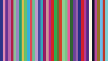 Vibrant Vertical Stripes Pattern