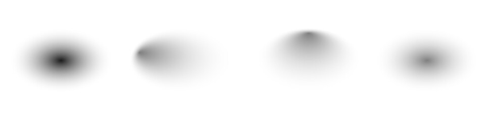 shadow icon. shadow sign. shadow isolated .shadow set