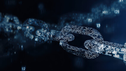 Cybersecurity Breach and Data Vulnerability Concept with Unlocked Padlock