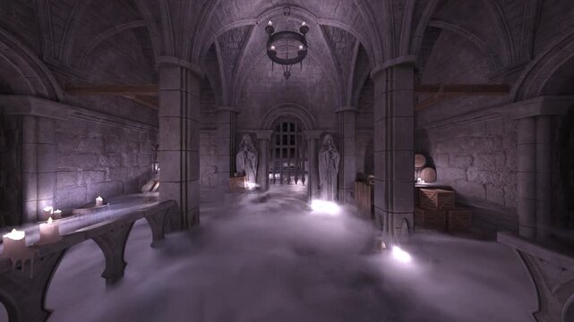 教会　3DCGレンダリング