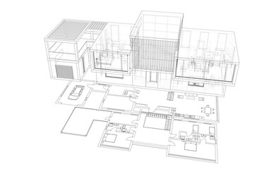 house plan blueprint