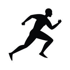 running man silhouette