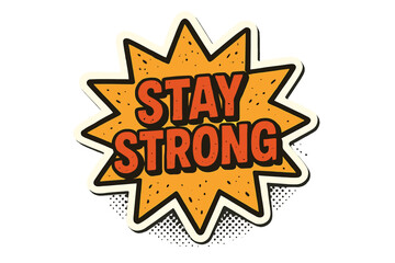 Comic style motivational icon set. positive message, inspiration icons outline collection.