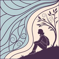 Organic Flowing Liquid Form