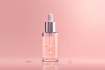 Luxury facial oil dropper