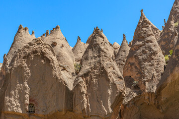 Turkey - Cappadocia - Zelve Valley rock formations