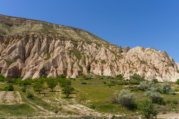 Turkey - Cappadocia - Zelve Valley rock formations