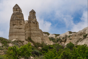 Fototapeta premium Turkey - Cappadocia - Love Valley Fairy Chimneys
