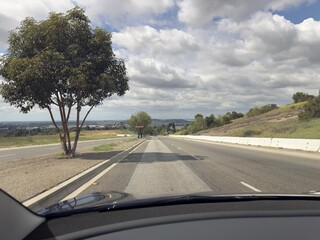 road in the countryside