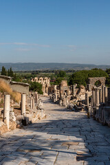 Turkey - Ephesus - Curetes Street and Celsus Library