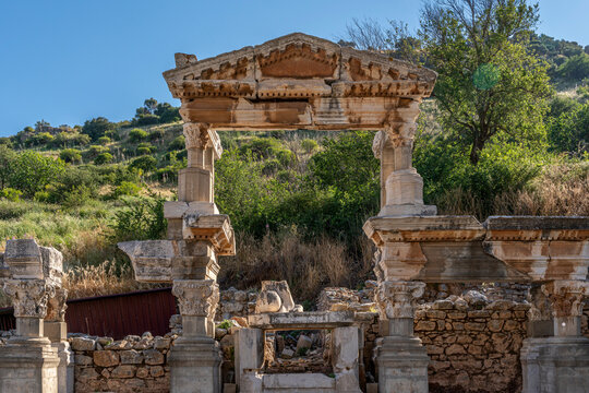 Turkey - Ephesus - Nymphaeum of Trajan