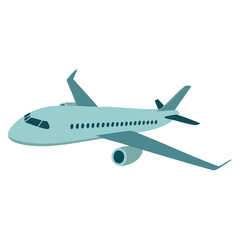 Airplane isometric design vector illustration plane transportation vehicle flying theme aviation aircraft symbol travel graphic image